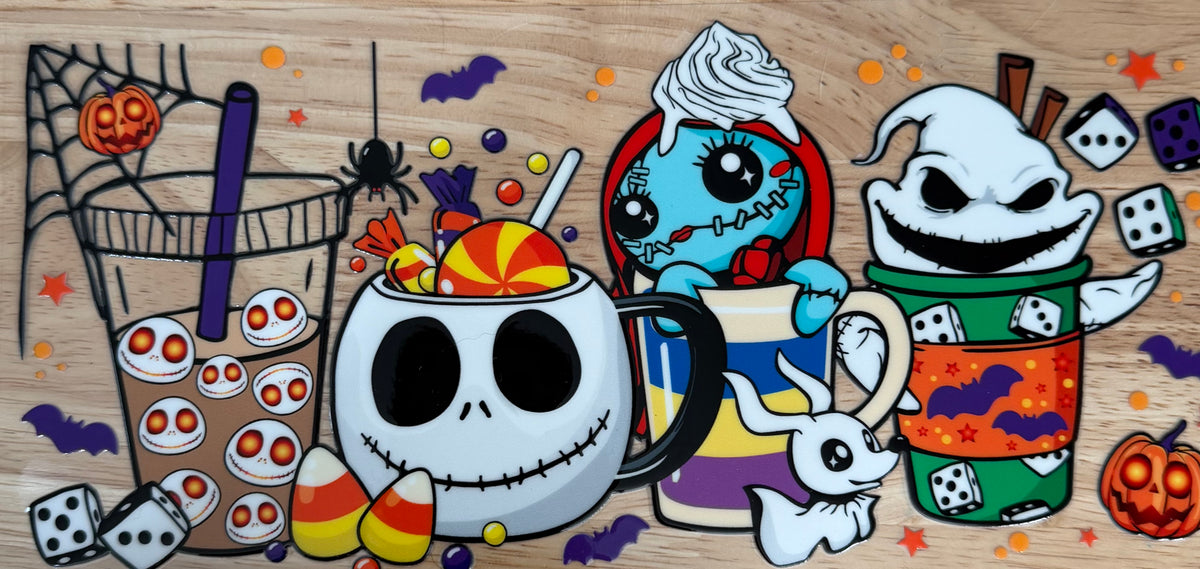 Skellington UVDTF Wraps