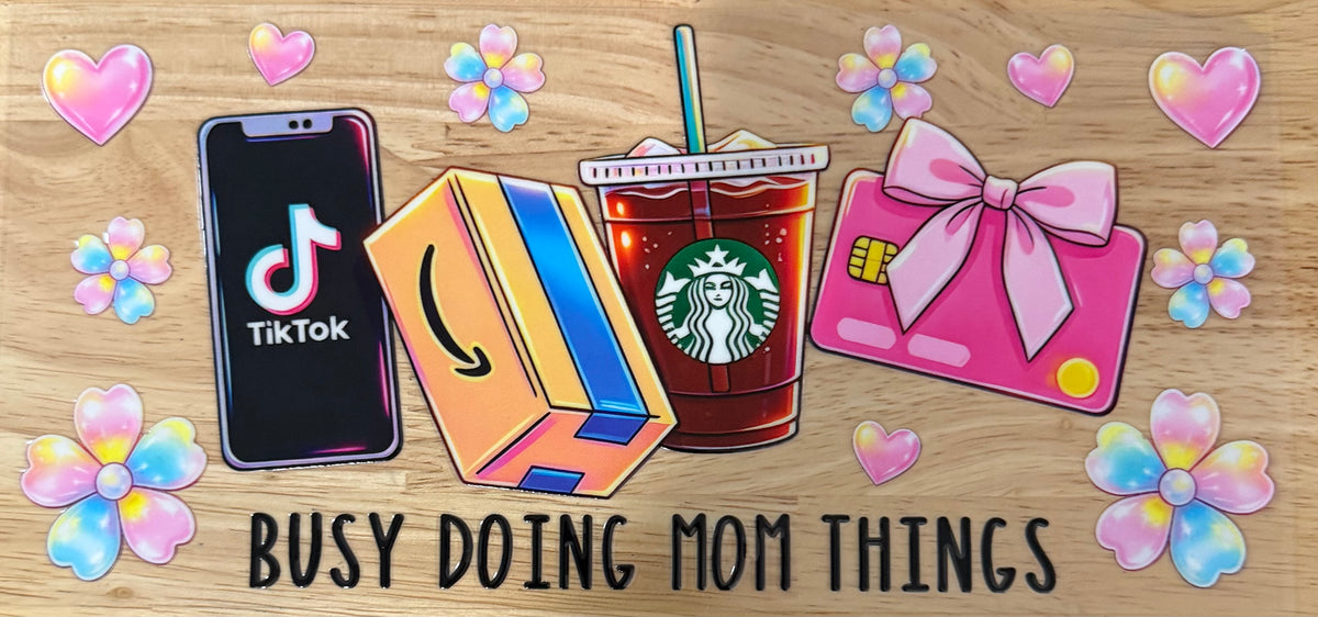 Mom Things Starbucks UVDTF Wrap