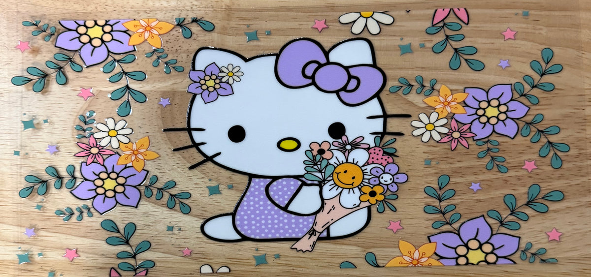 Lavender Hello Kitty UVDTF Wrap