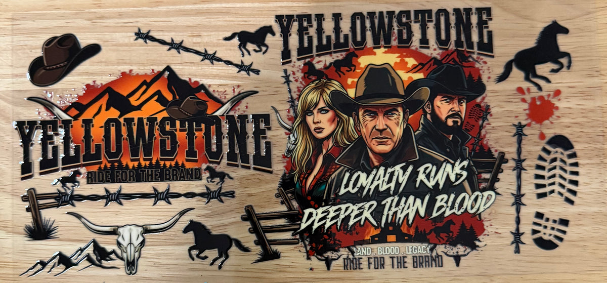 Yellowstone UVDTF Wrap
