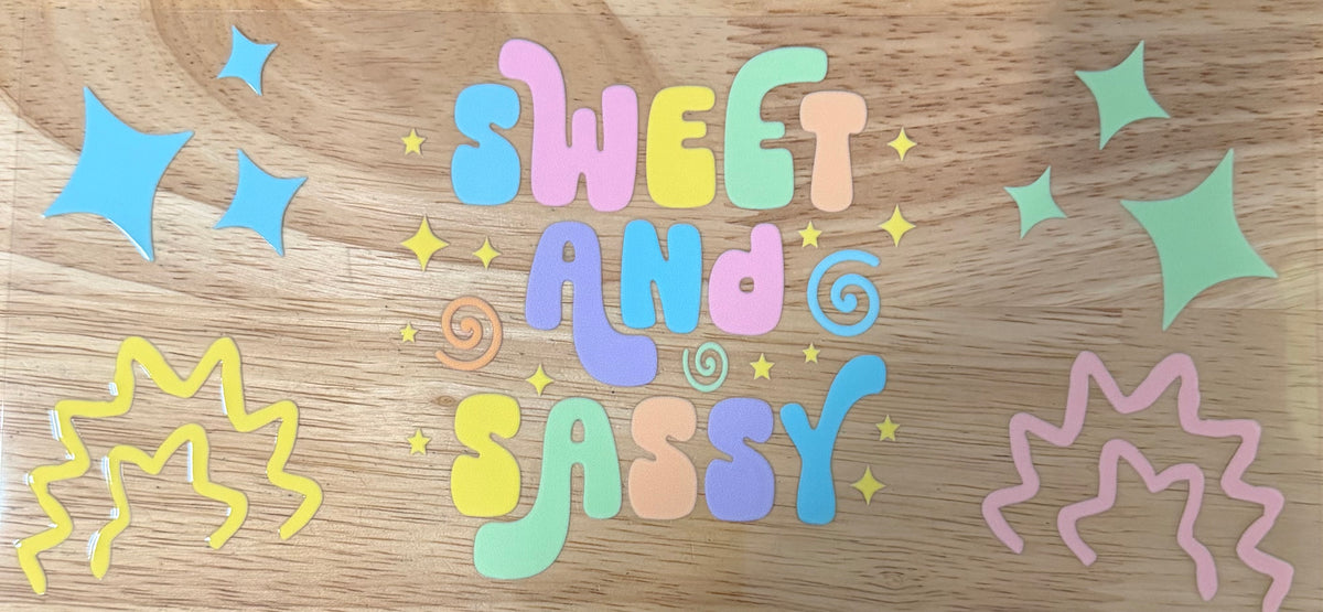 Sweet & Sassy UVDTF Wrap