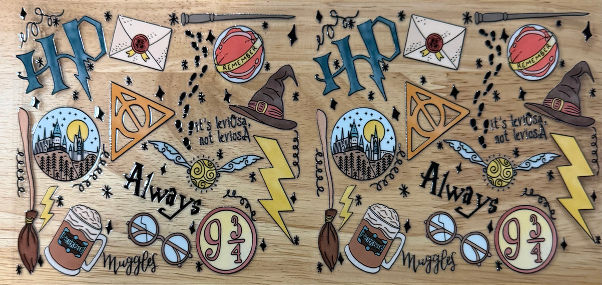 Harry Potter UVDTF Wrap