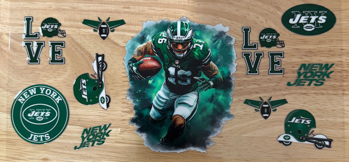Jets Football UVDTF Wrap