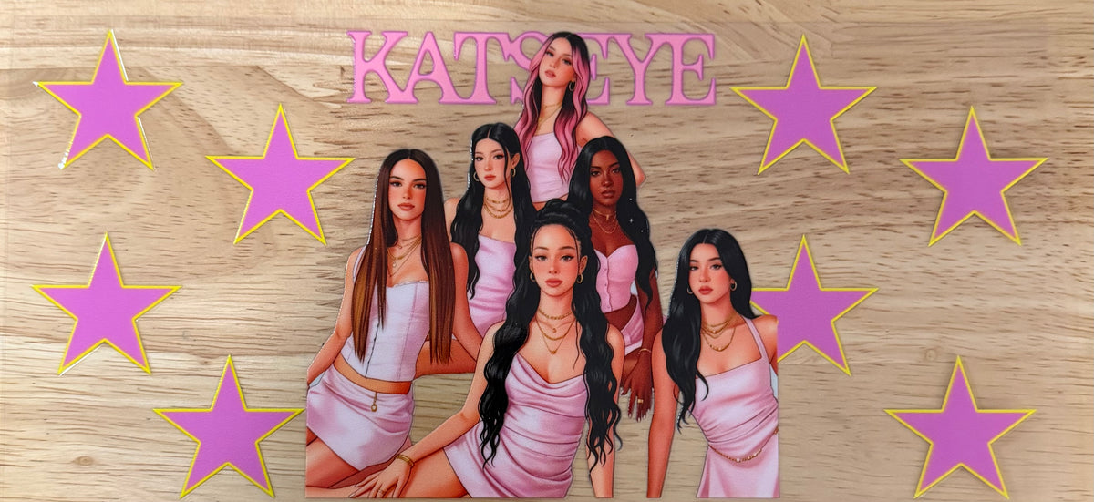 Katseye UVDTF Wrap