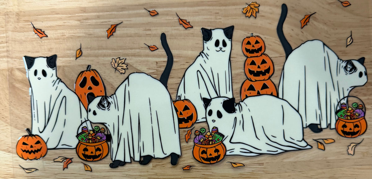 Spooky Cats UVDTF Wrap