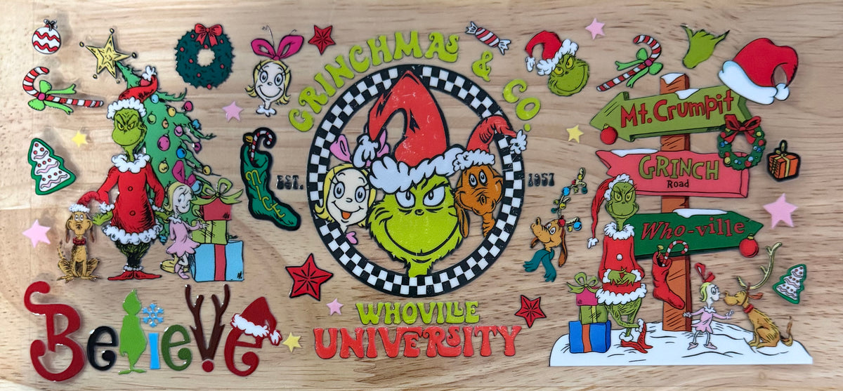 Grinchmas UVDTF Wrap