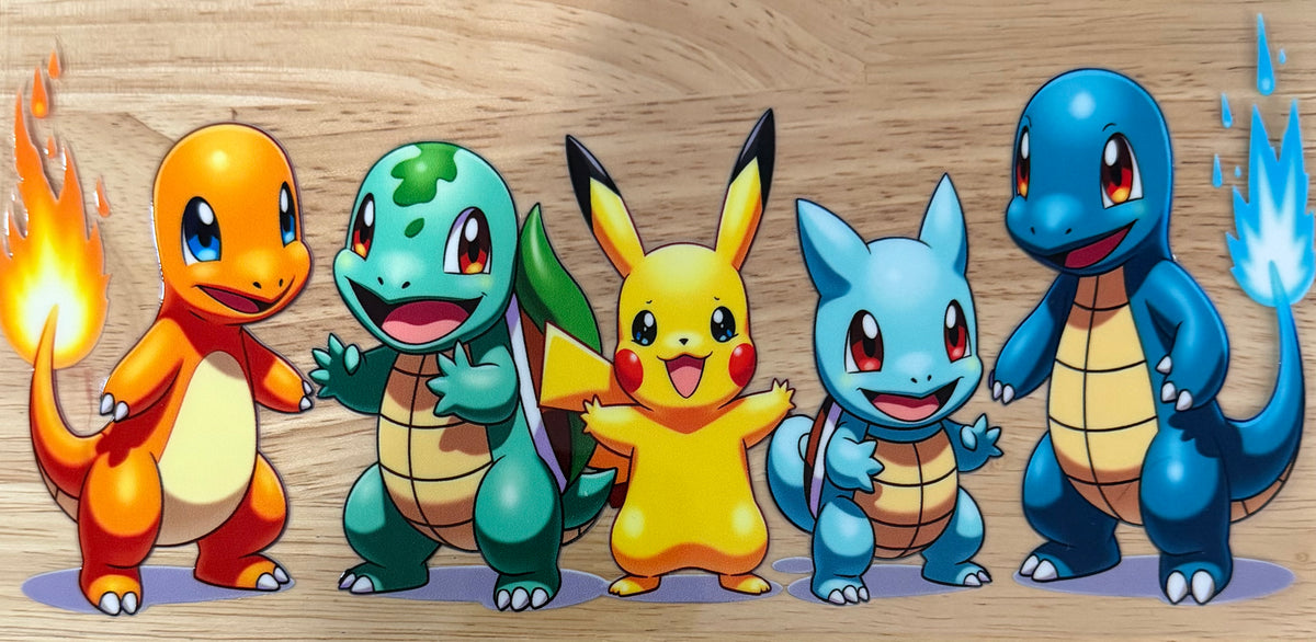 Pokémon UVDTF Wrap