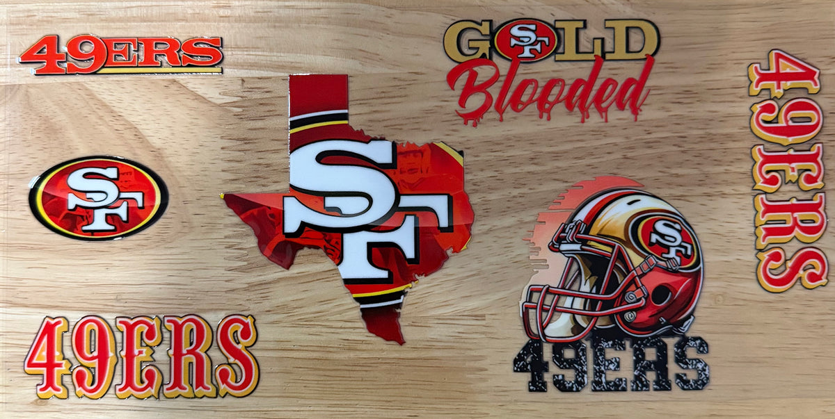 San Francisco 49ers UVDTF Wrap