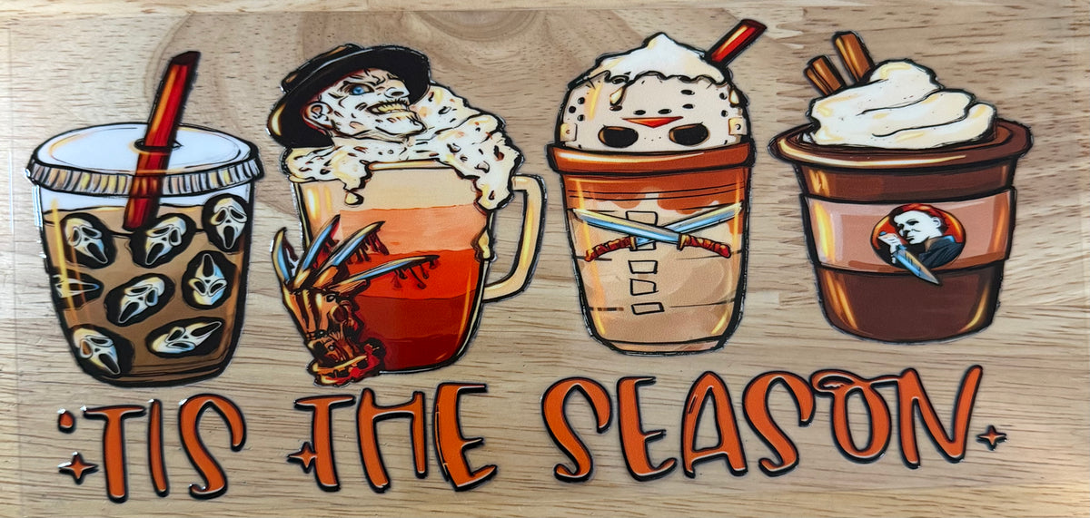 Tis the Season; Spooky Drinks UVDTF Wrap