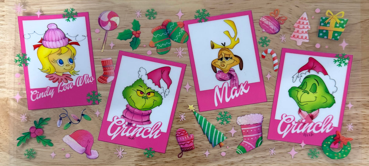 Grinch UVDTF Wrap