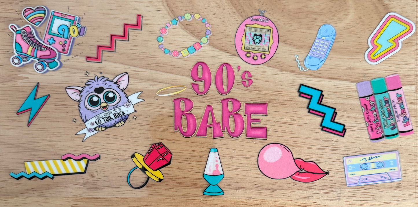 90’s Babe UVDTF Wrap
