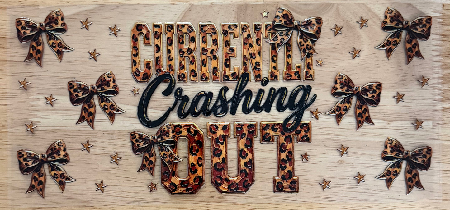 Crashing Out UVDTF Wrap