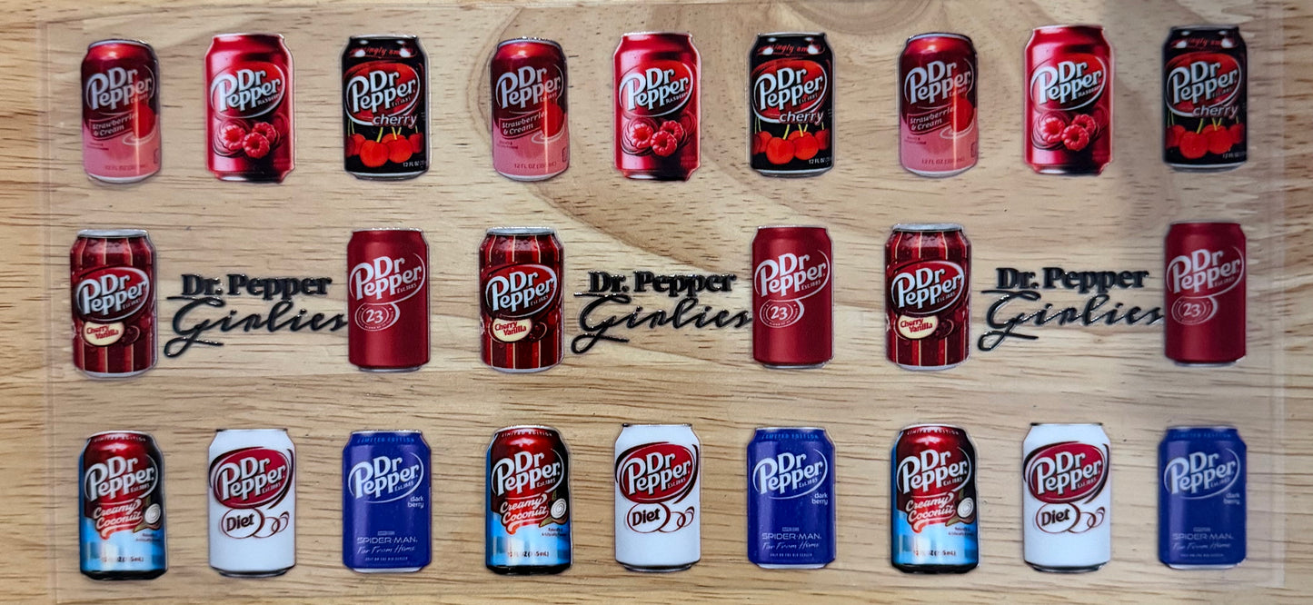 Dr. Pepper UVDTF Wrap