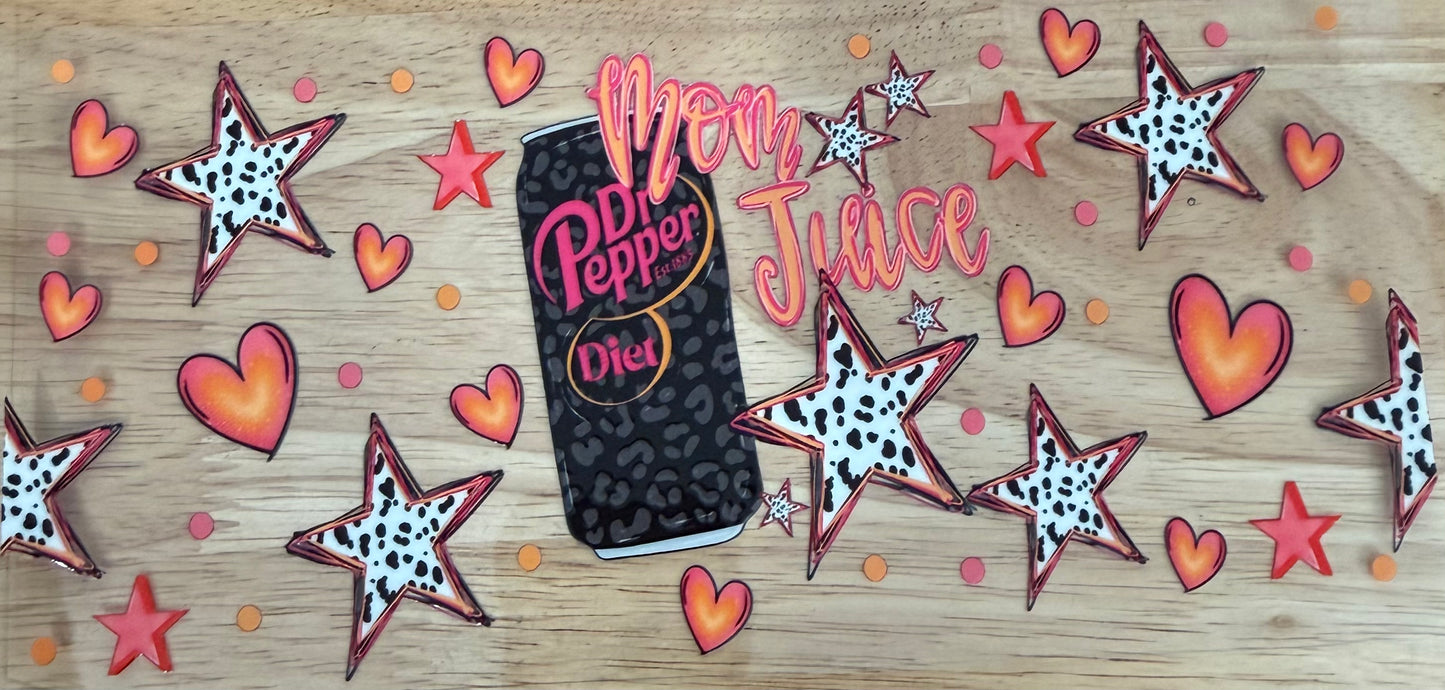Diet Dr. Pepper UVDTF Wrap