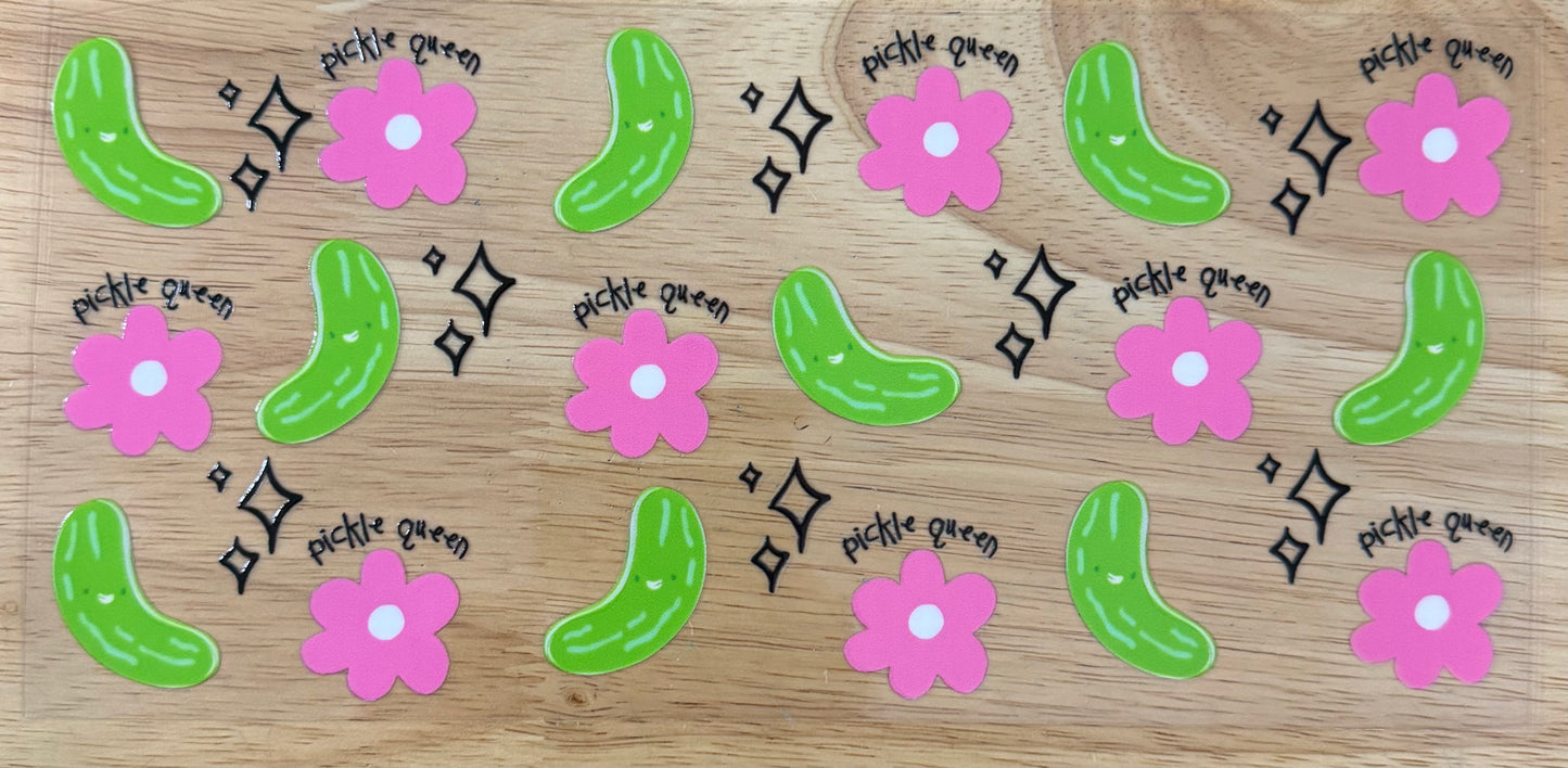 Girly Pickle UVDTF Wrap