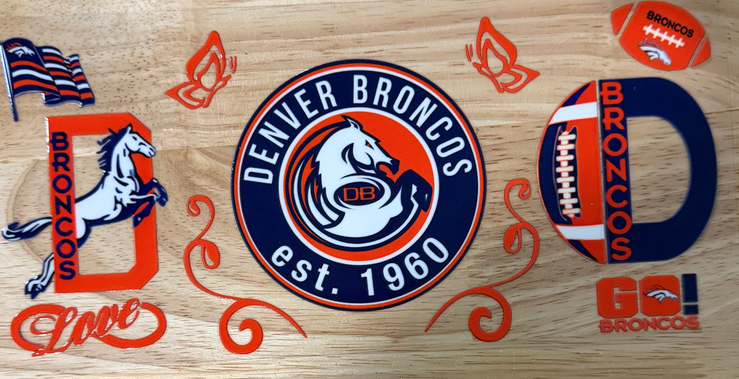 Broncos UVDTF Wrap