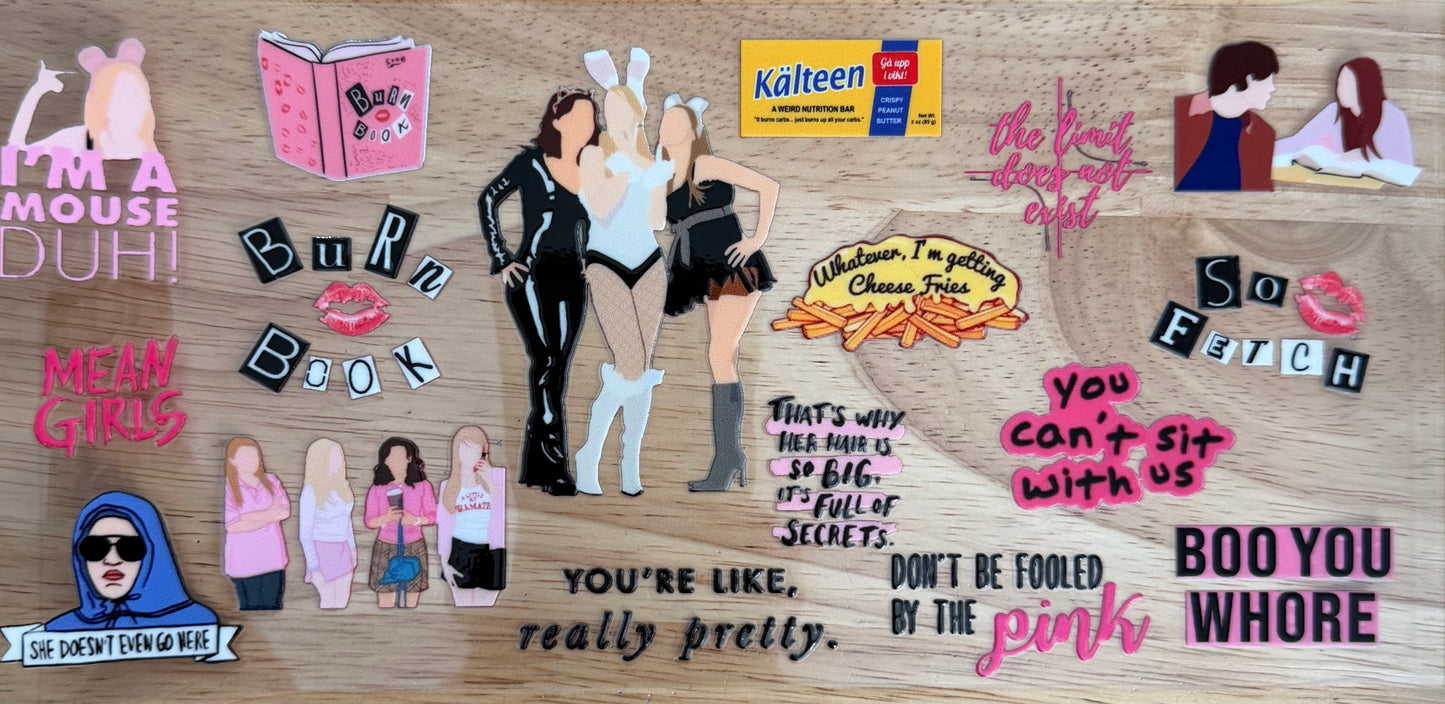 Mean Girls UVDTF Wrap