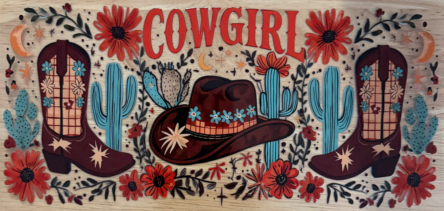 Cowgirl UVDTF Wrap