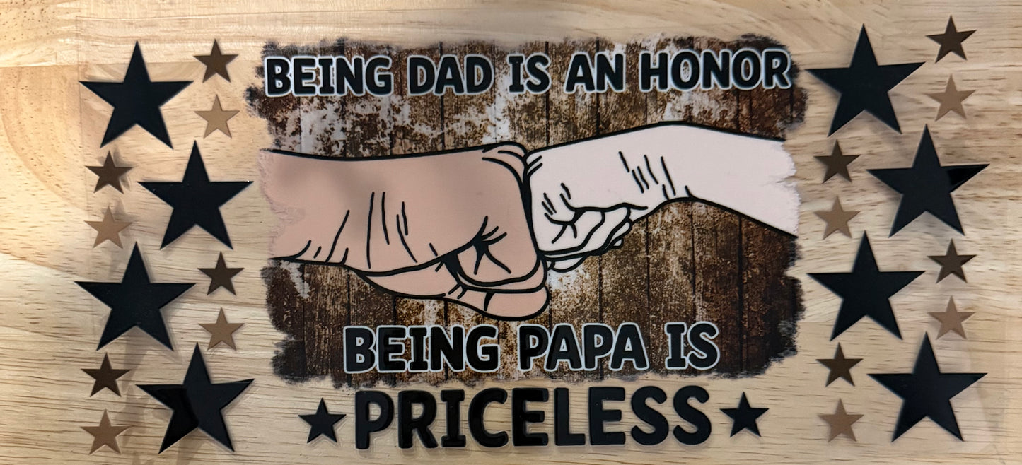 Being a Dad UVDTF Wrap