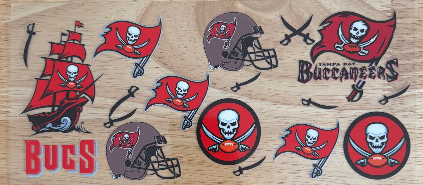 Buccaneers UVDTF Wrap