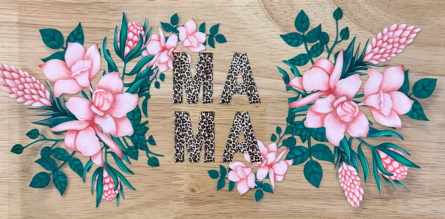 Leopard Mama UVDTF Wrap