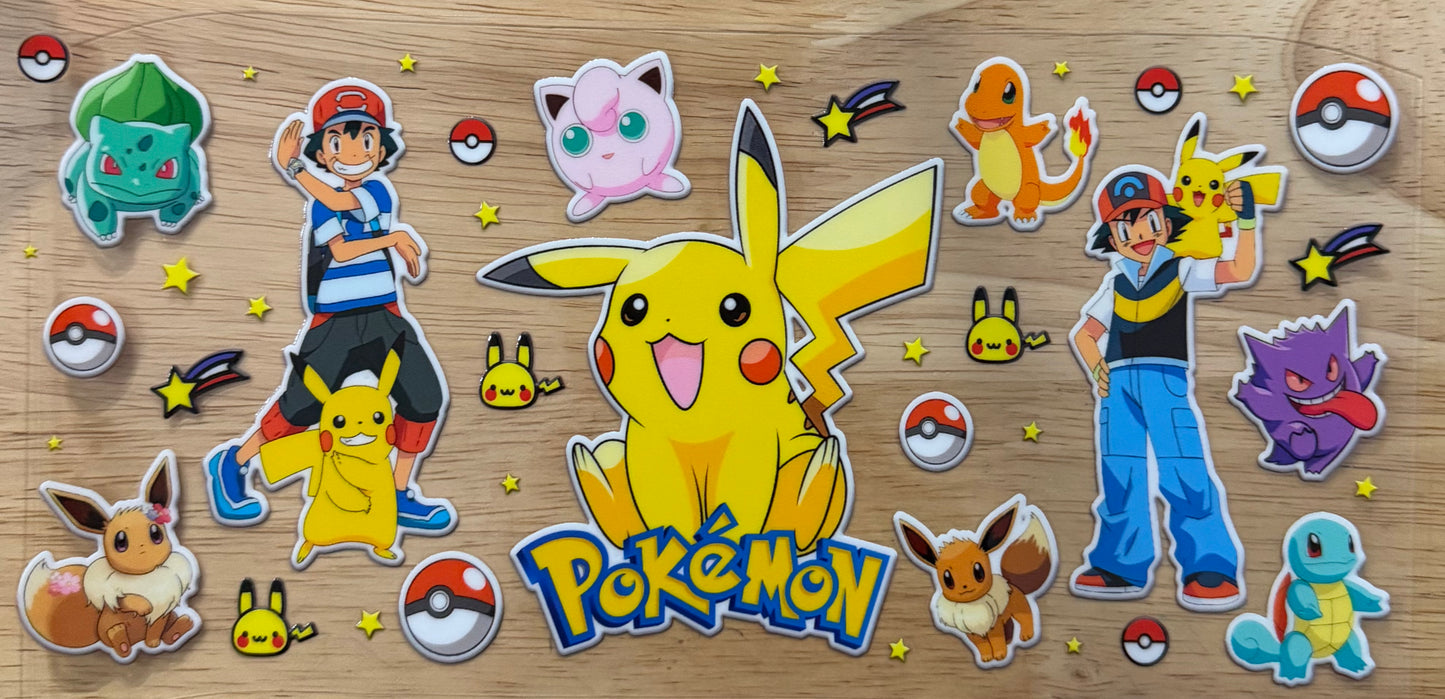 Pokémon UVDTF Wrap