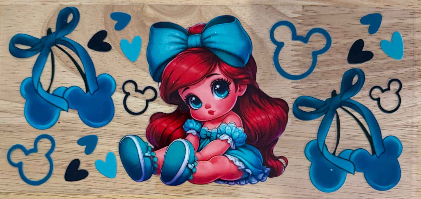 Baby Ariel UVDTF Wrap