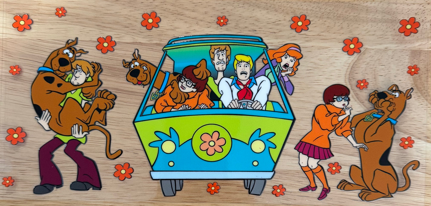 Scooby-Doo UVDTF Wrap
