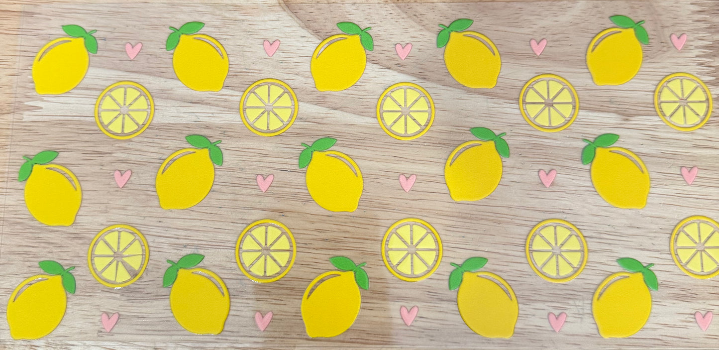 Summer Lemons UVDTF Wrap