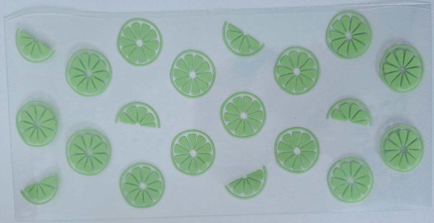 Lime UVDTF Wrap