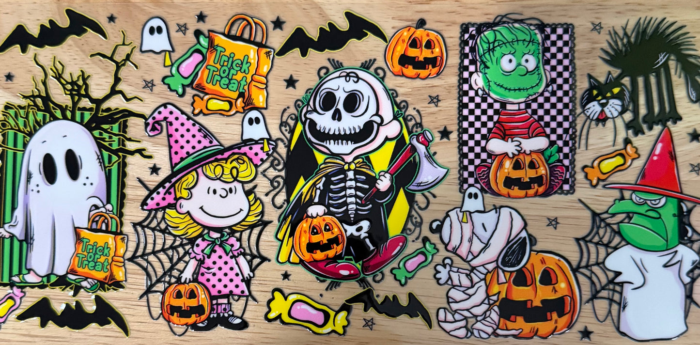 Spooky Snoopy UVDTF Wrap
