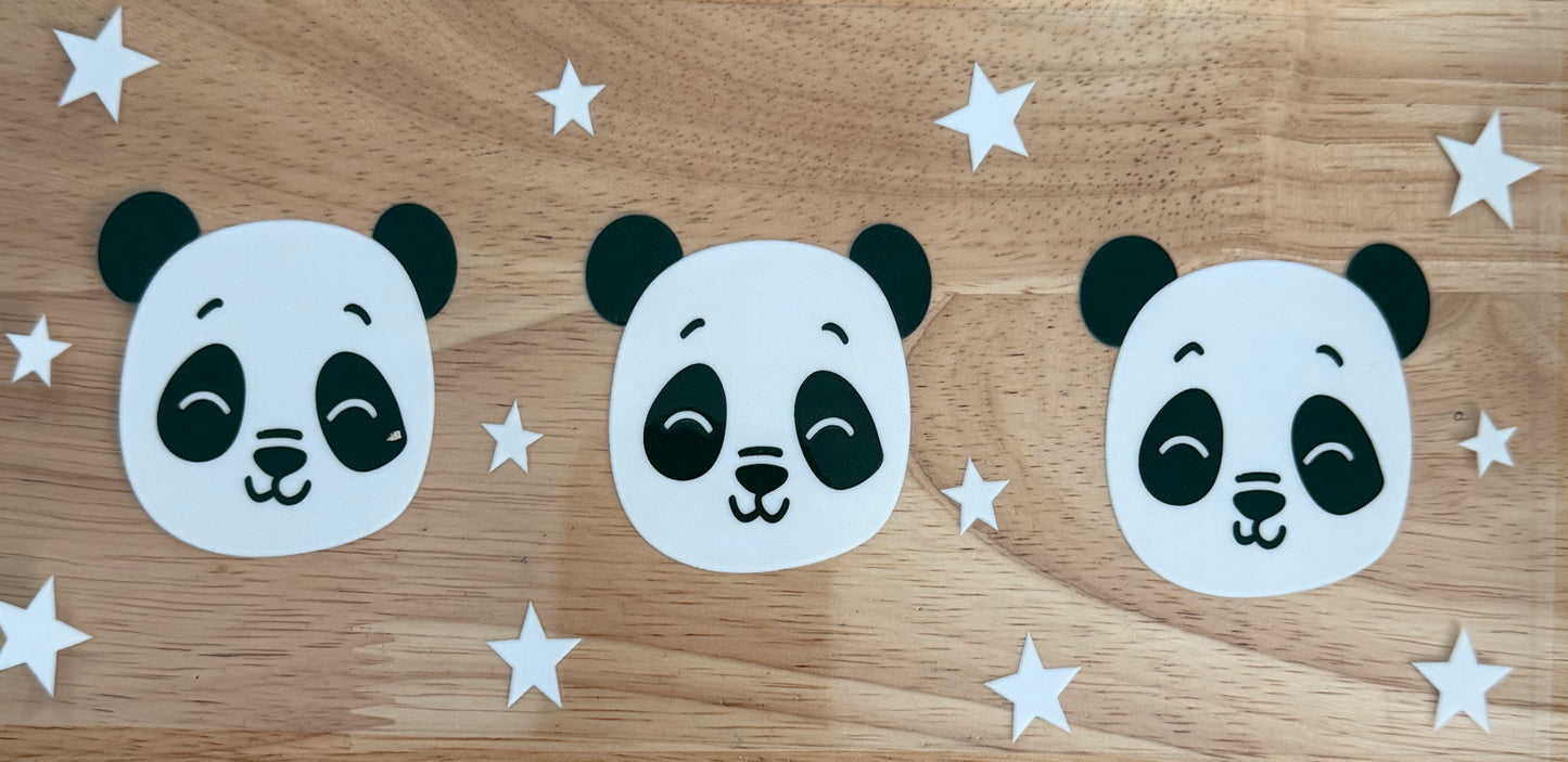 Big Pandas UVDTF Wrap