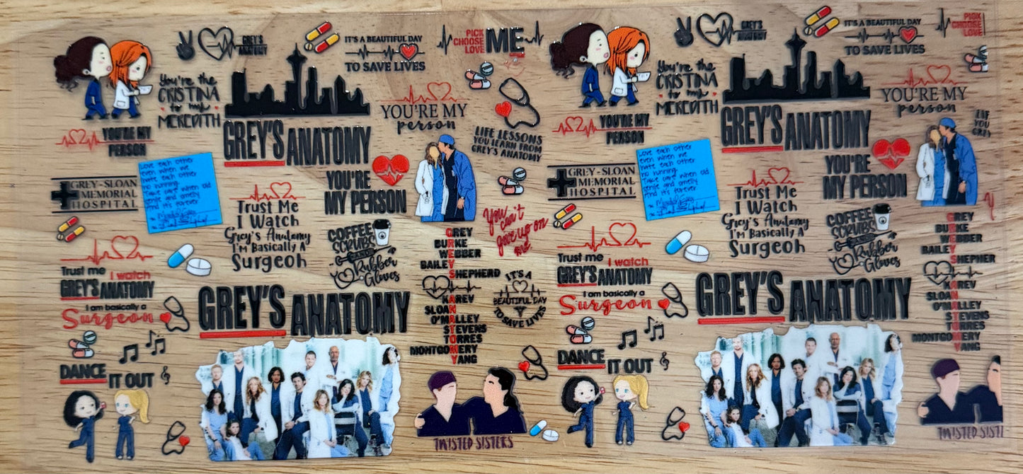 Grey’s Anatomy UVDTF Wrap