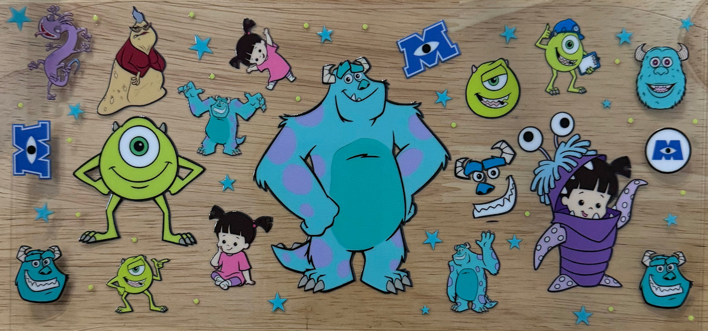 Monsters Inc UVDTF Wrap