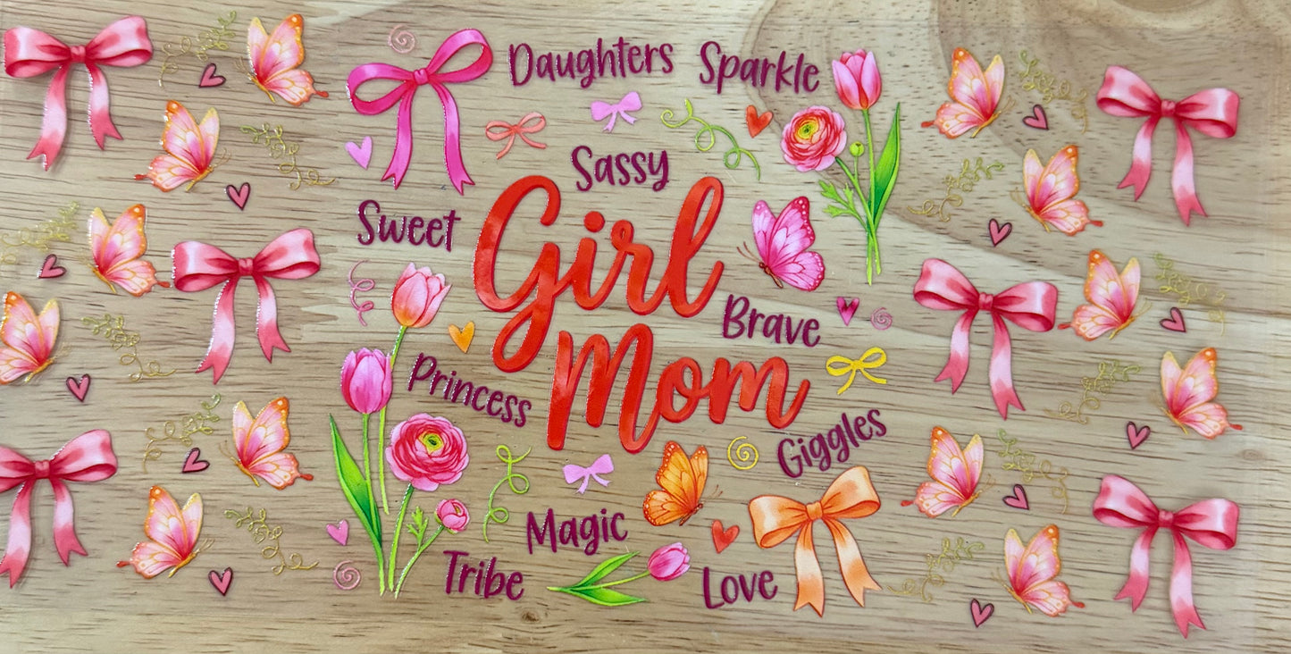 Girl Mom UVDTF Wrap