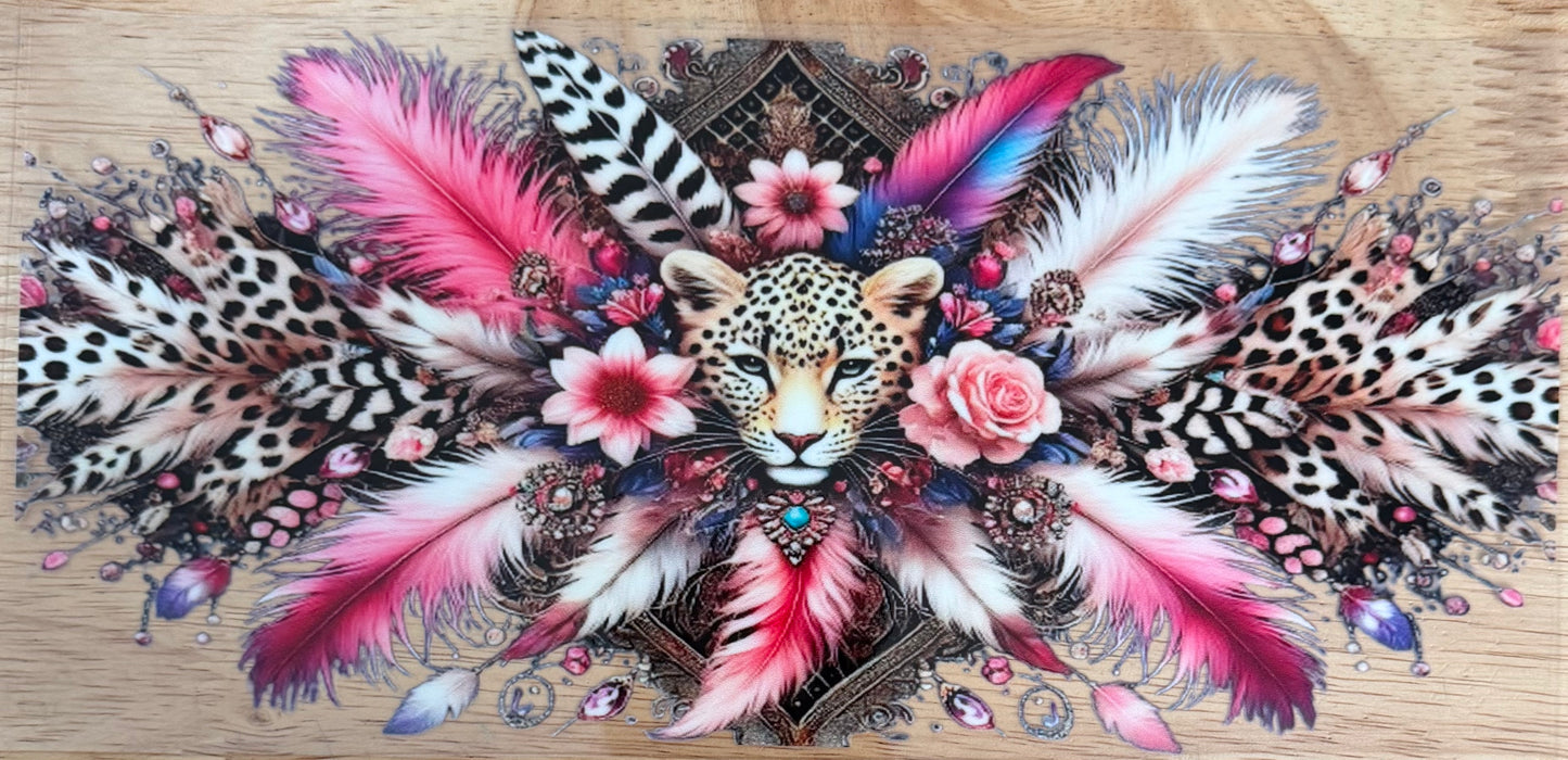 Leopard Tiger UVDTF Wrap