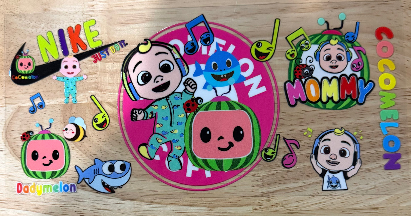 Cocomelon UVDTF Wrap