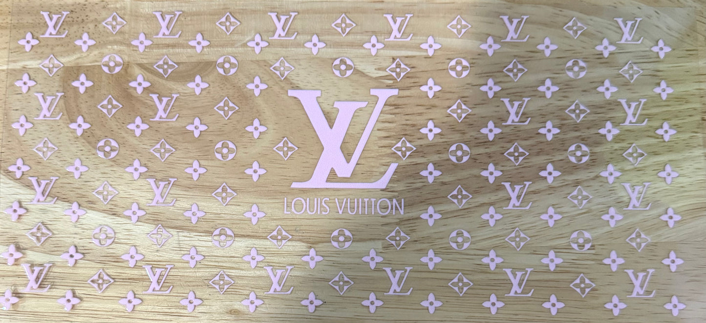 Light Pink Louis Vuitton UVDTF Wrap