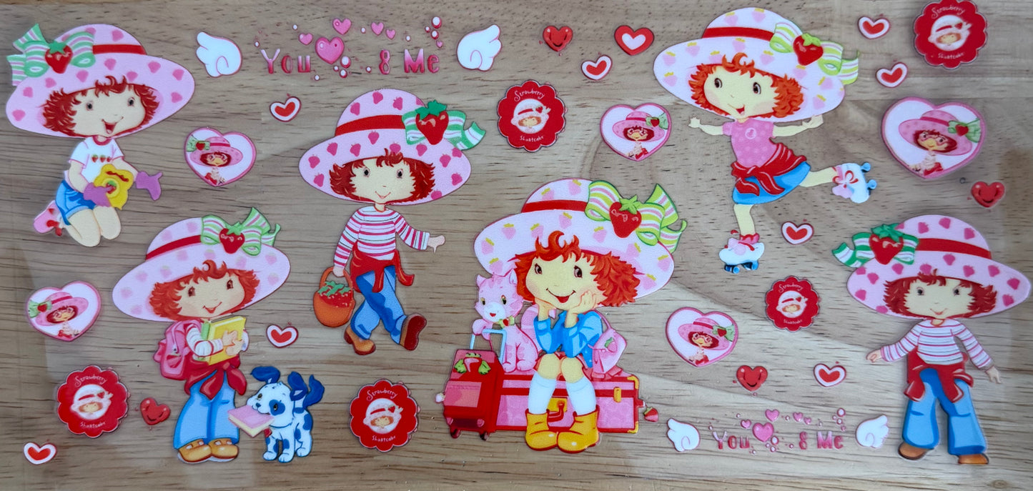 Strawberry Shortcake UVDTF Wrap
