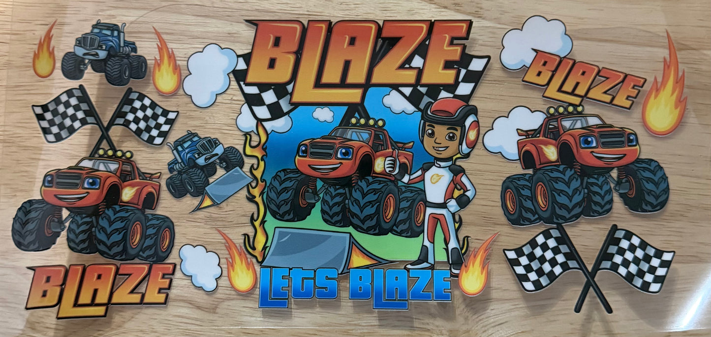 Blaze & The Monster Machines UVDTF Wrap