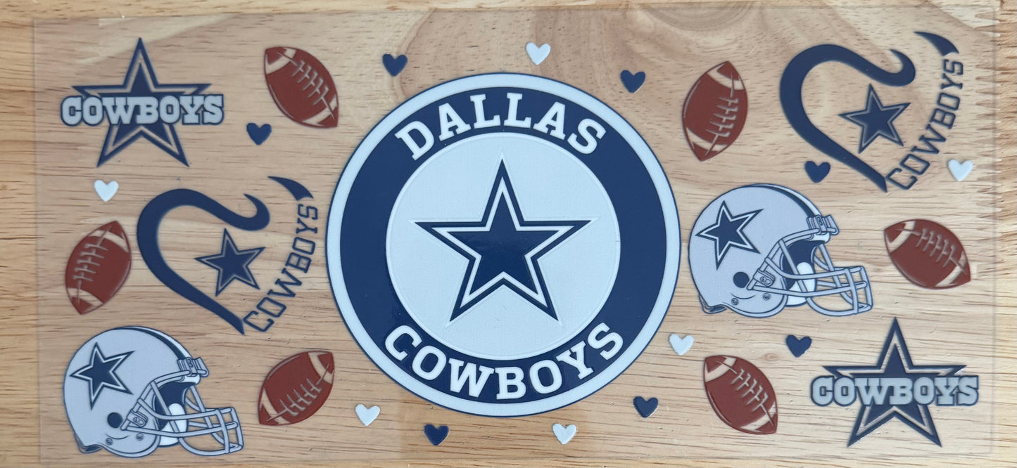 Dallas Cowboys UVDTF Wrap