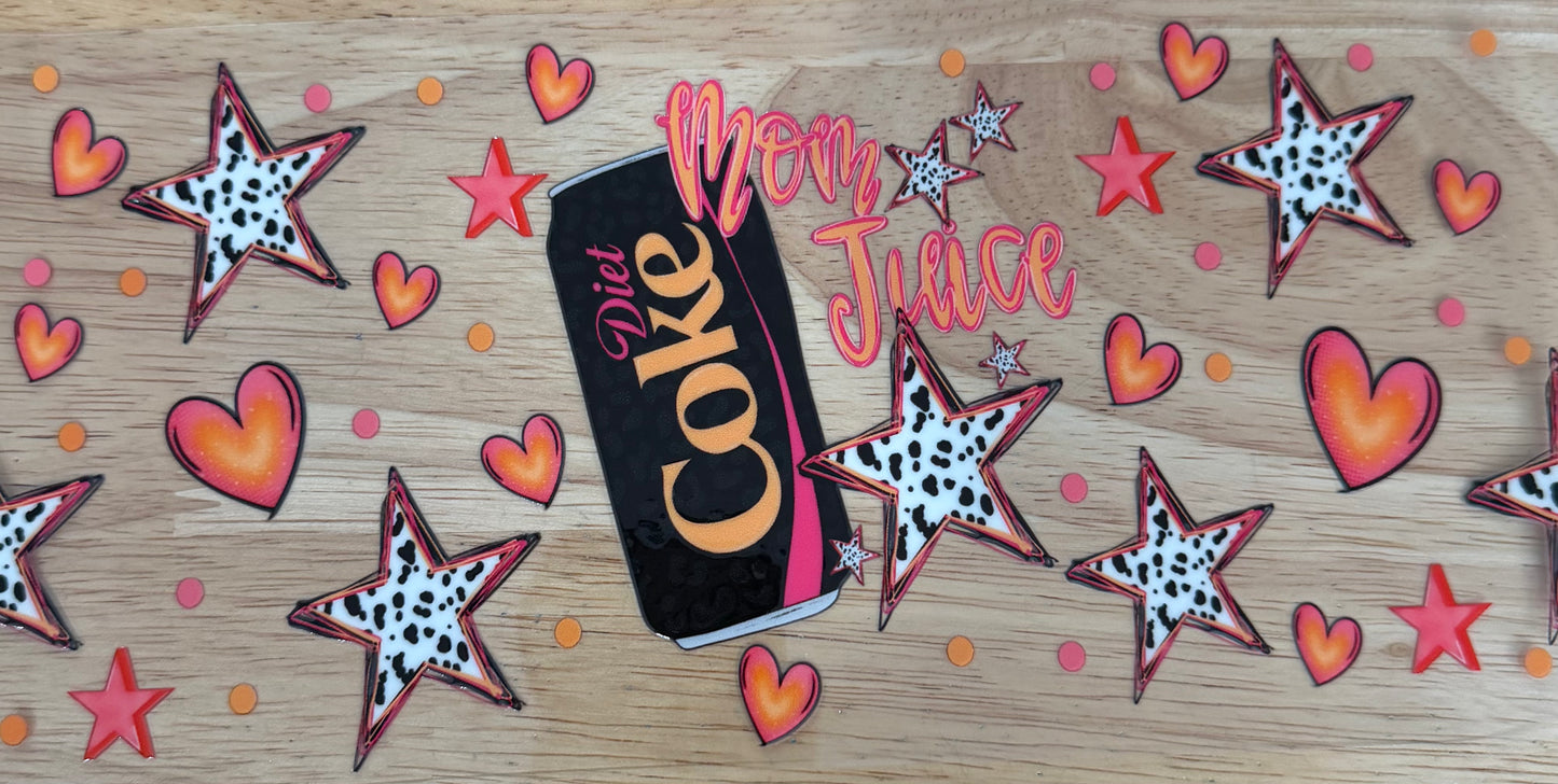 Diet Coke Mom Juice UVDTF Wrap