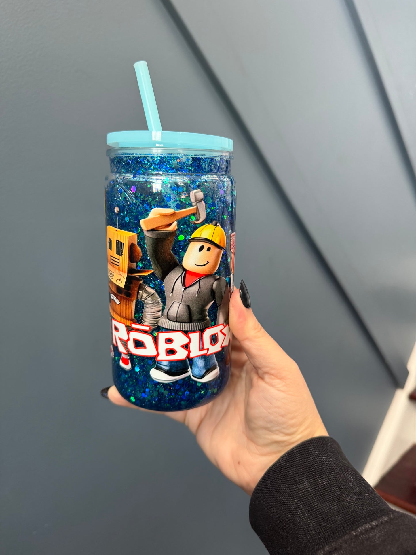 Gamer 16oz Snowglobe Tumbler