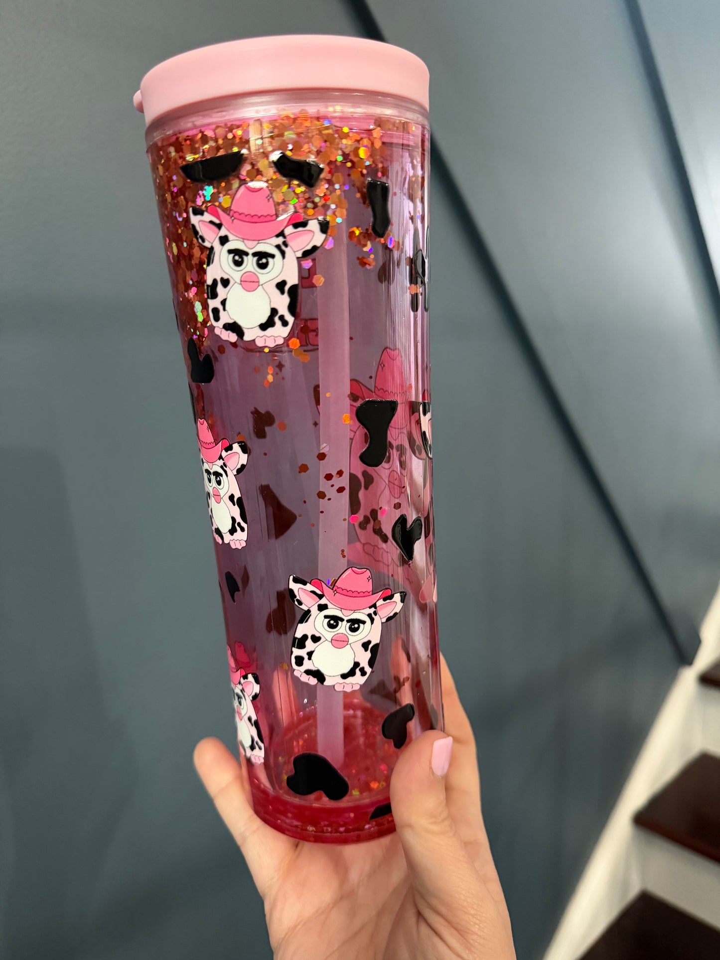 Furbee 20oz Snowglobe Tumbler