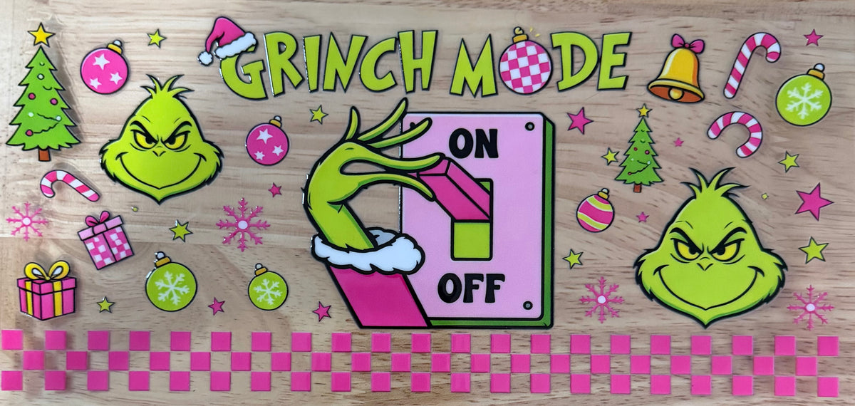 Grinch Mode UVDTF Wrap