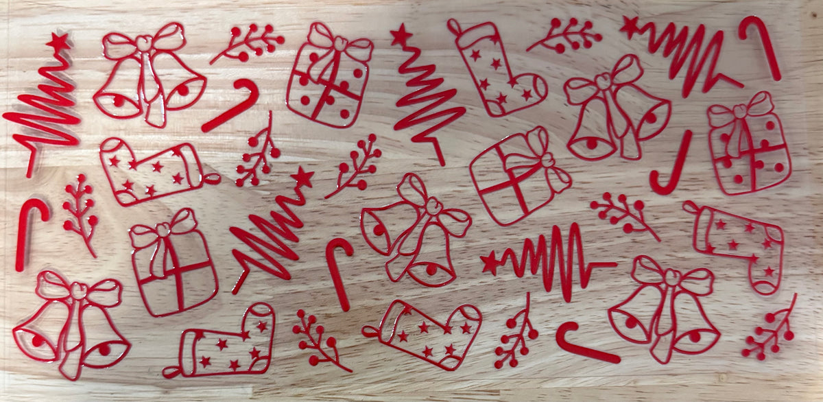 Christmas UVDTF Wrap