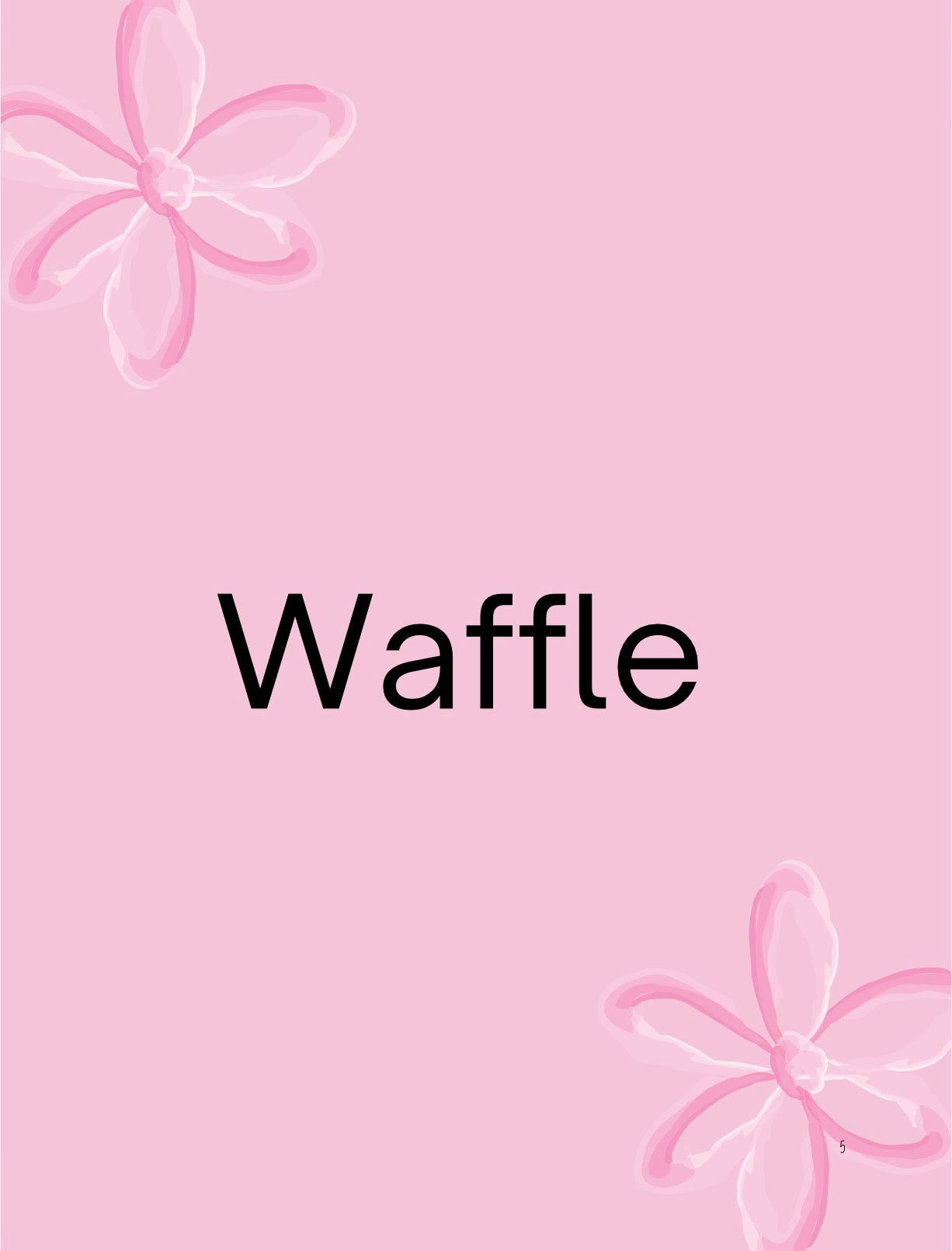 Waffle 🧇