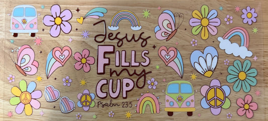 Jesus Fills My Cup UVDTF Wrap