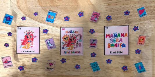 Mañana Será Bonita” UVDTF Wrap – Spanish Quote UV DTF Decal | Tumbler & Cup Wrap