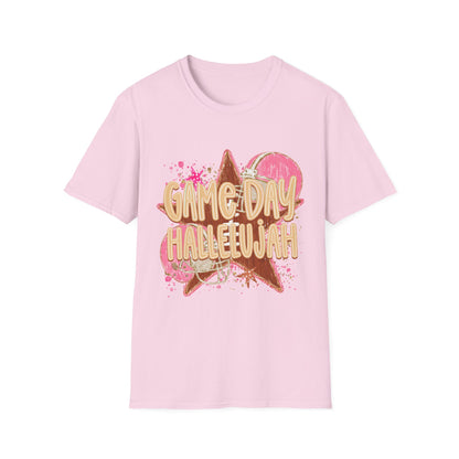 Game Day Hallelujah T-Shirt | Cheer Spirit Football Baseball
